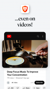 اسکرین شات 3 برنامه Brave Private Web Browser, VPN