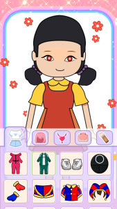 اسکرین شات 1 بازی Doll Dress Up: Makeup Games