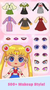 اسکرین شات 3 بازی Chibi Doll: Dress Up Games