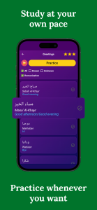 اسکرین شات 3 برنامه Learn Arabic - Beginners