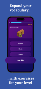 اسکرین شات 4 برنامه Learn Finnish - Beginners