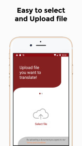 اسکرین شات 2 برنامه PDF Document Translator