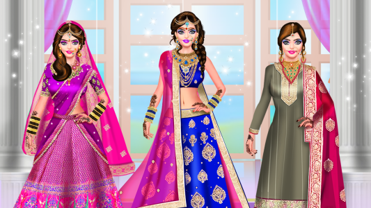 اسکرین شات 5 بازی Indian Wedding: DressUp Makeup