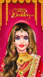 اسکرین شات 3 بازی Indian Wedding: DressUp Makeup