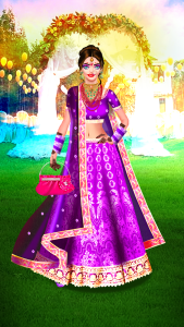 اسکرین شات 2 بازی Indian Wedding: DressUp Makeup