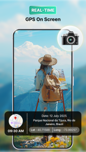 اسکرین شات 3 برنامه GPS Camera & Map Viewer