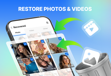 اسکرین شات 1 برنامه Photo Recovery & File Restore