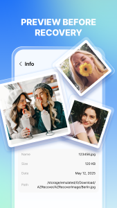 اسکرین شات 5 برنامه Photo Recovery & File Restore