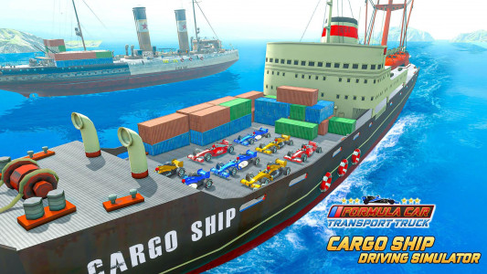 اسکرین شات 5 برنامه Formula Car Transporter Truck