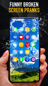 اسکرین شات 1 برنامه Broken Screen - Funny Pranks