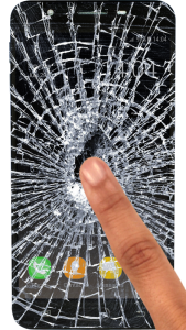 اسکرین شات 3 برنامه Broken screen prank