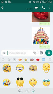 اسکرین شات 2 برنامه Love Stickers For WhatsApp