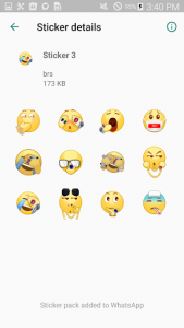 اسکرین شات 4 برنامه Love Stickers For WhatsApp