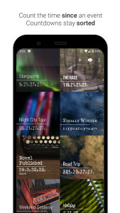 اسکرین شات 3 برنامه Time Until: Countdowns, Widget