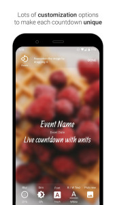 اسکرین شات 6 برنامه Time Until: Countdowns, Widget