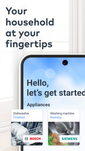 اسکرین شات 1 برنامه Home Connect