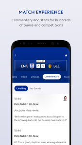 اسکرین شات 5 برنامه Sky Sports Scores