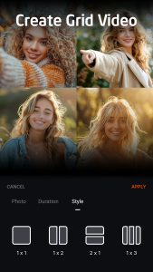 اسکرین شات 7 برنامه Video Maker with Music