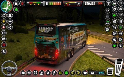 اسکرین شات 4 بازی Euro Coach Bus Game Driving 3D