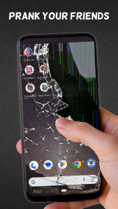 اسکرین شات 3 برنامه Broken Screen 4K Funny Pranks