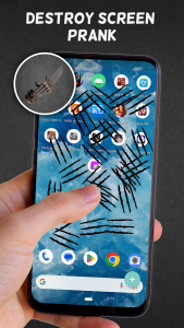 اسکرین شات 7 برنامه Broken Screen 4K Funny Pranks