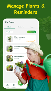 اسکرین شات 5 برنامه Plant Identifier & Plant Care