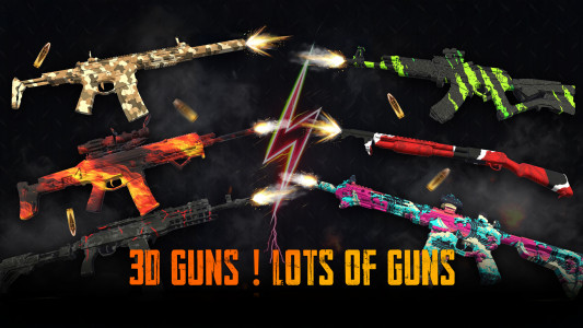 اسکرین شات 2 برنامه 3D Gun Simulator - Gun Pro