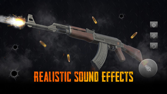 اسکرین شات 6 برنامه 3D Gun Simulator - Gun Pro