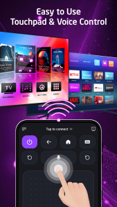 اسکرین شات 2 برنامه Remote for All TV!