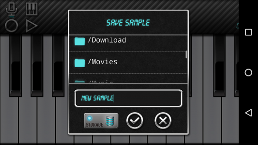 اسکرین شات 7 برنامه My Piano - Record & Play