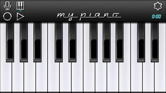 اسکرین شات 1 برنامه My Piano - Record & Play