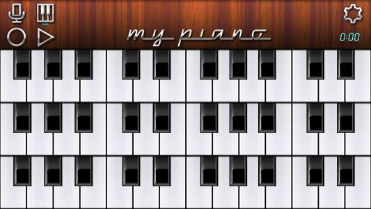 اسکرین شات 3 برنامه My Piano - Record & Play