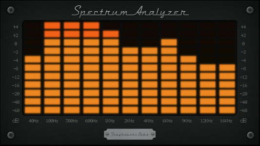 اسکرین شات 3 برنامه Spectrum Analyzer - Audio