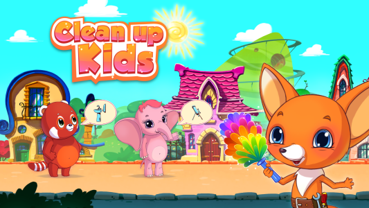 اسکرین شات 5 بازی Clean Up Kids