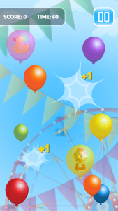 اسکرین شات 1 بازی Pop Balloon Kids