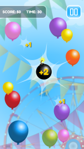 اسکرین شات 3 بازی Pop Balloon Kids