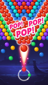 اسکرین شات 1 بازی Bubble POP GO! Puzzle Game