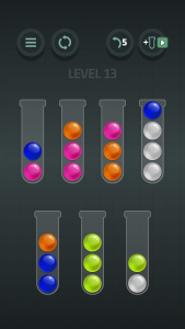 اسکرین شات 4 بازی Sort Balls: Color Puzzle Game