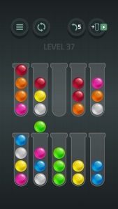 اسکرین شات 1 بازی Sort Balls: Color Puzzle Game