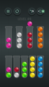 اسکرین شات 3 بازی Sort Balls: Color Puzzle Game