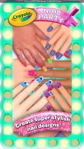 اسکرین شات 1 بازی Crayola Nail Party: Nail Salon