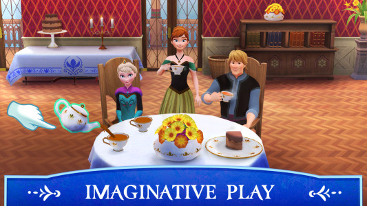 اسکرین شات 3 بازی Disney Frozen Royal Castle