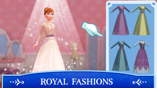 اسکرین شات 5 بازی Disney Frozen Royal Castle