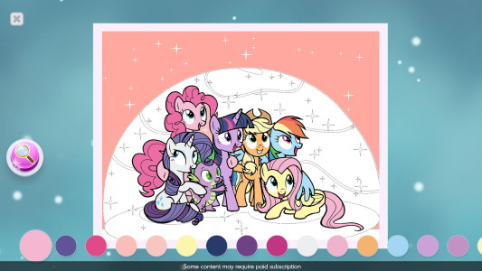 اسکرین شات 8 بازی My Little Pony Color By Magic