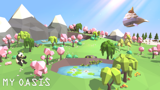 اسکرین شات 1 بازی My Oasis: Relaxing, Satisfying