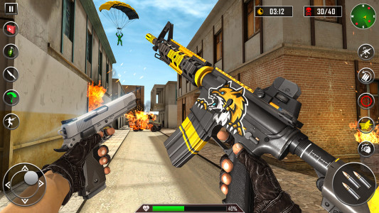 اسکرین شات 3 برنامه Fps Robot Shooting : Gun Games