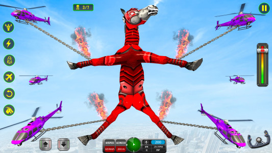 اسکرین شات 7 برنامه Horse Robot: Car Robot Games