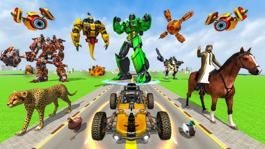 اسکرین شات 1 برنامه Robot Game: Robot Simulator