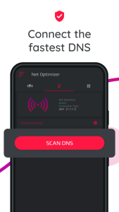 اسکرین شات 3 برنامه Net Optimizer: Optimize Ping