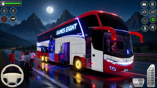 اسکرین شات 2 بازی City Bus Driving Games 3D